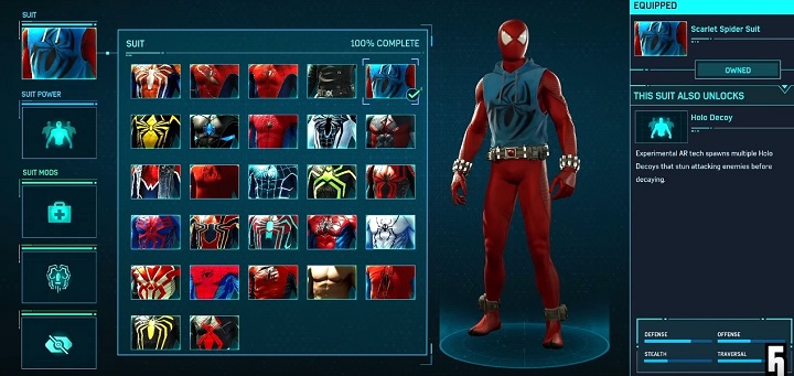 スカーレット・スパイダー・スーツ